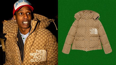 gucci north face popup|Gucci north face price.